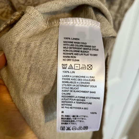 NWT 100% Linen Tommy Bahama Floral Print Dress Sz S - Picture 7 of 9